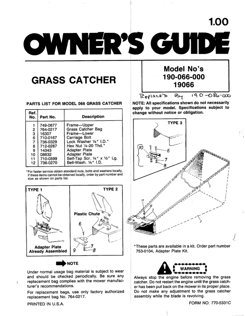 MTD 190-066-000 owner's guide