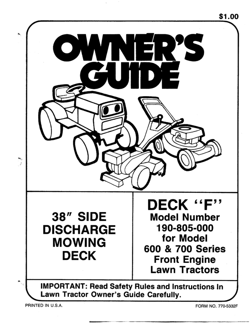 MTD 190-805-000 owner's guide