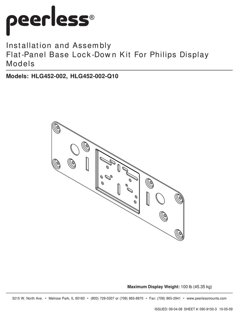 PEERLESS HLG452-002 Guide