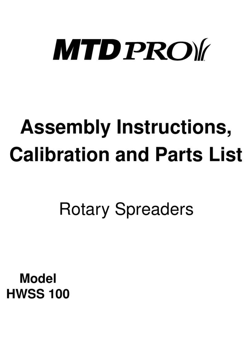 MTD Pro HWSS 100 Assembling instructions