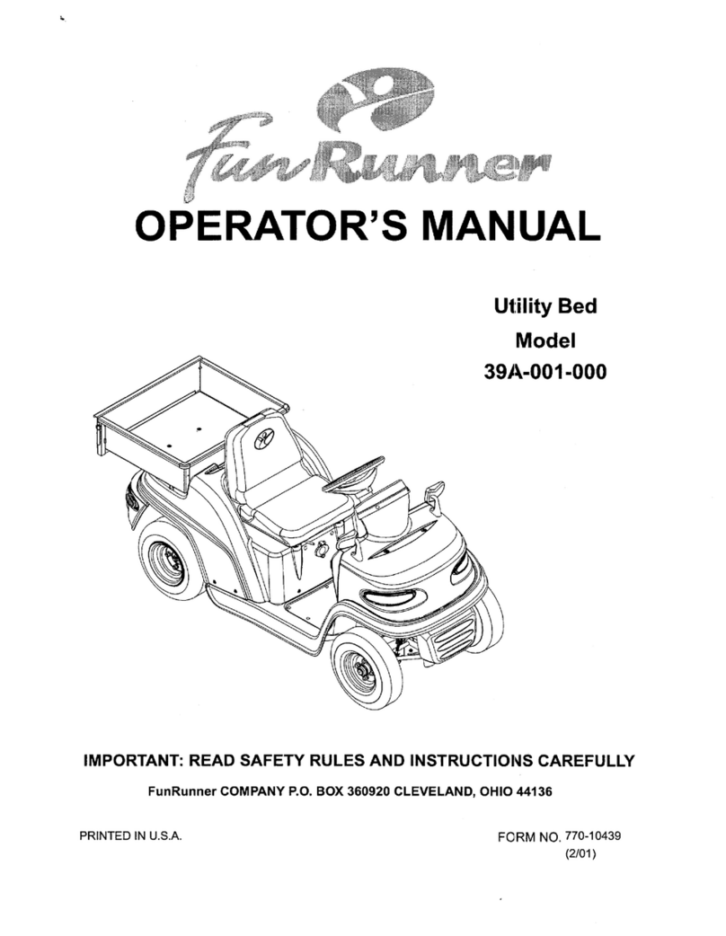FunRunner FunRunner 39A-001-000 Operator's manual