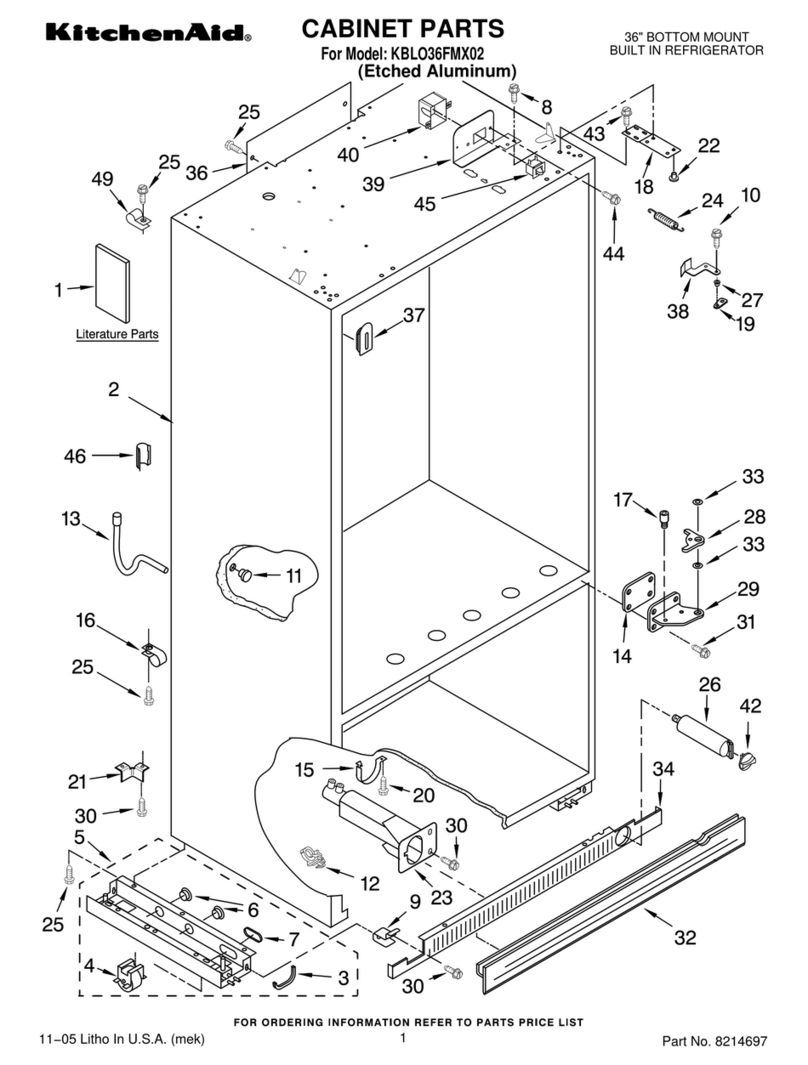 KitchenAid KBLO36FMX02 User manual KitchenAid KBLO36FMX02 User manual