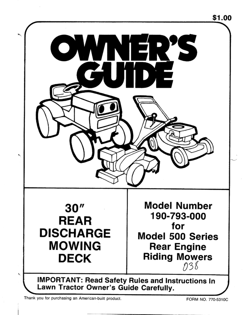 MTD 190-793-000 owner's guide