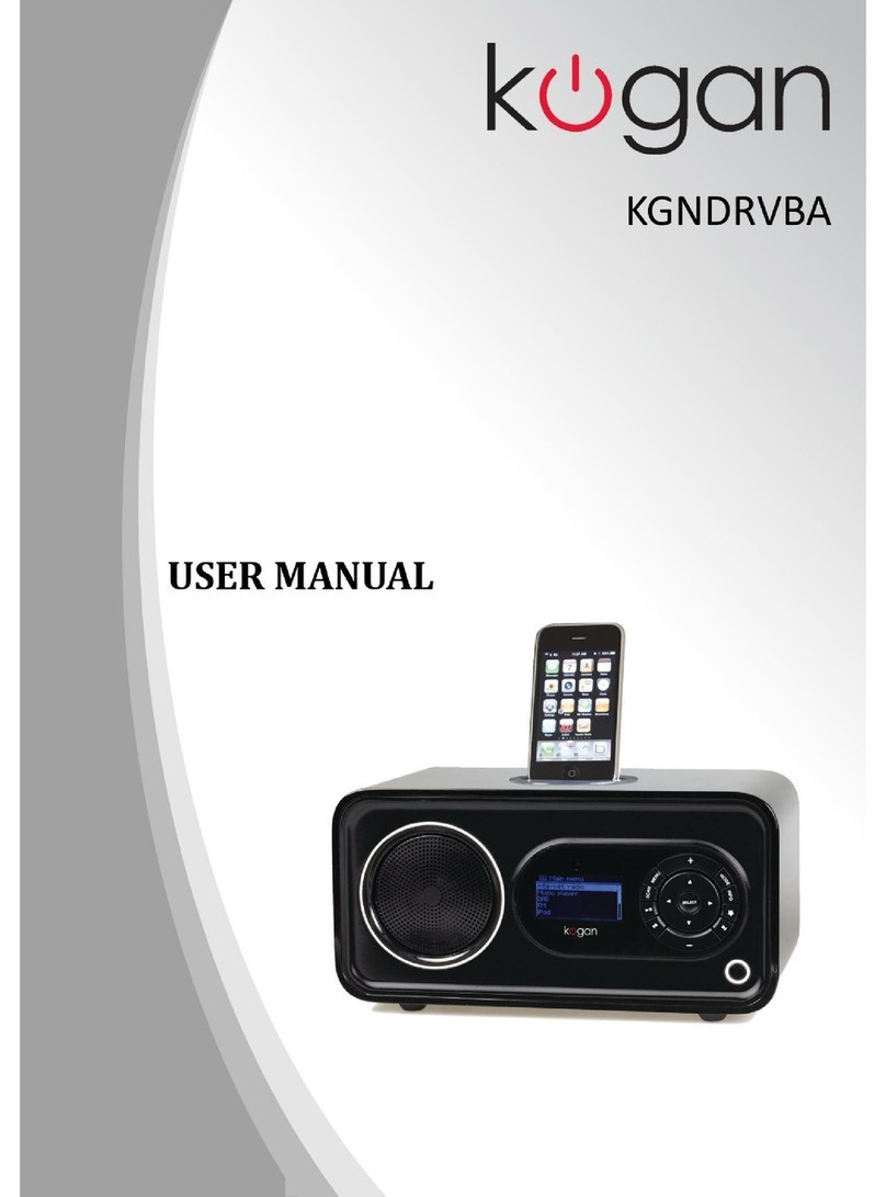 Kogan KGNDRVBA User manual