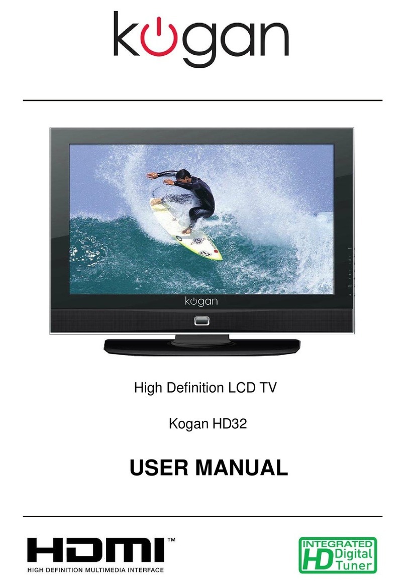 Kogan HDMI HD32 User manual Kogan HDMI HD32 User manual