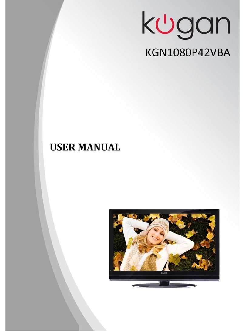 Kogan KGN1080P42VBA User manual Kogan KGN1080P42VBA User manual
