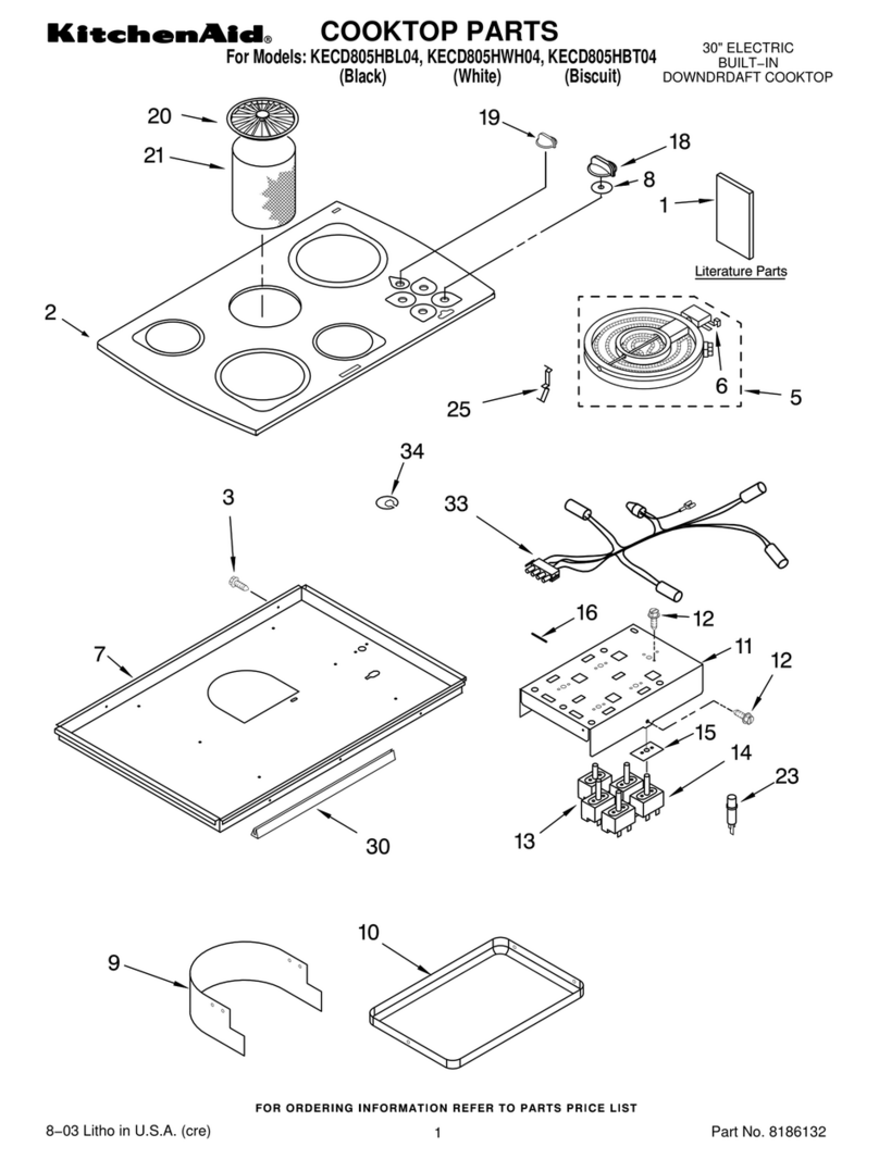 KitchenAid KECD805HBL04 User manual KitchenAid KECD805HBL04 User manual