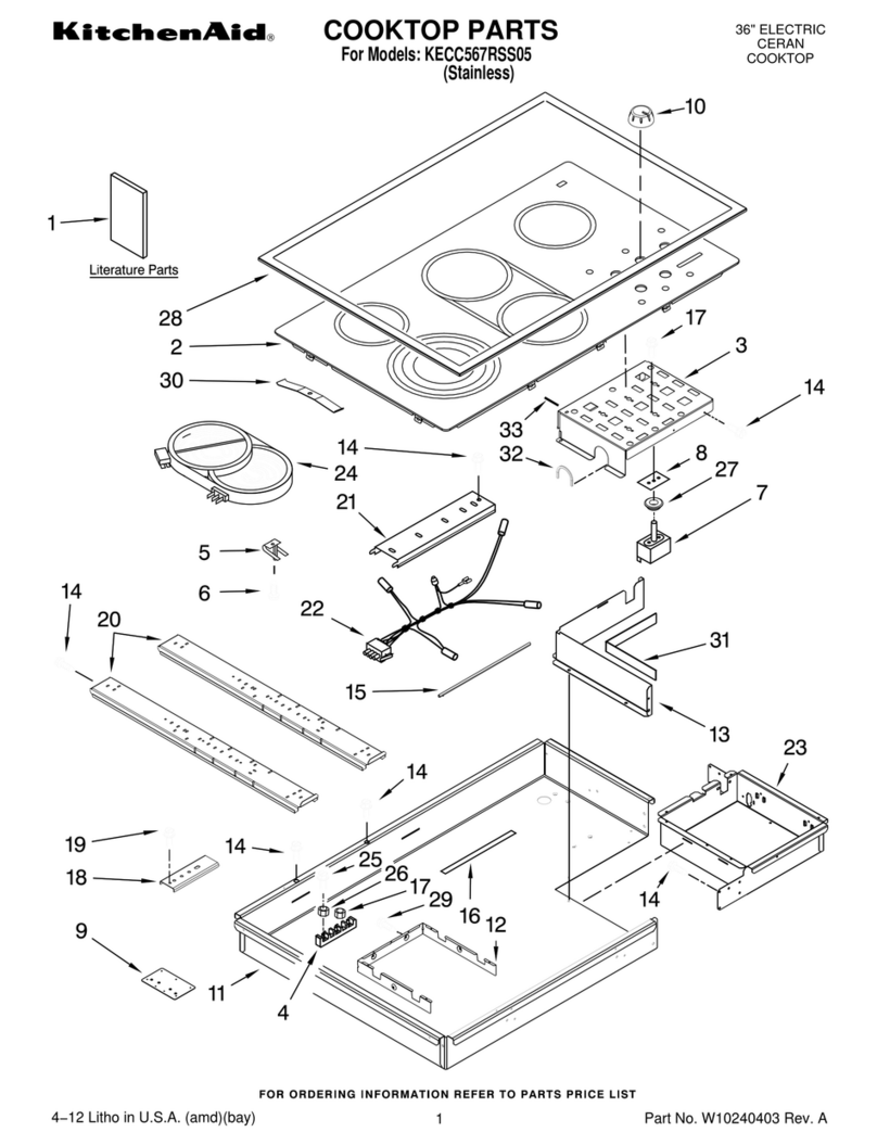 KitchenAid KECC567RSS05 User manual