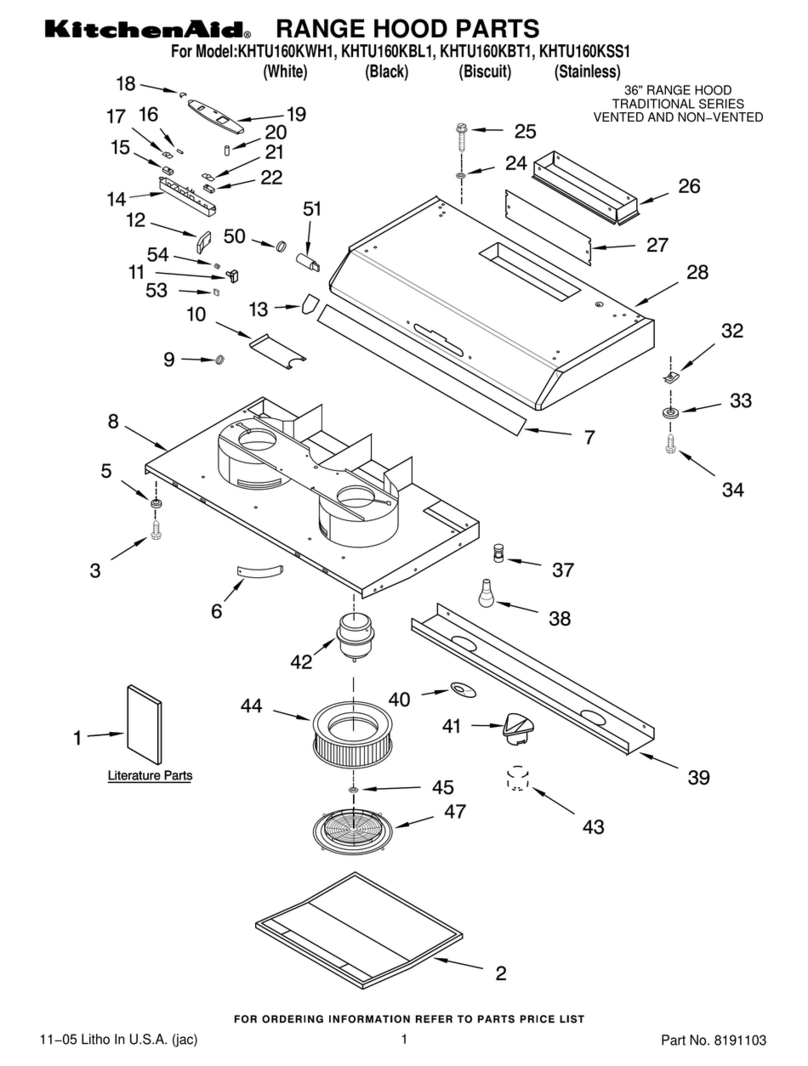 KitchenAid KHTU160KBL1 parts list