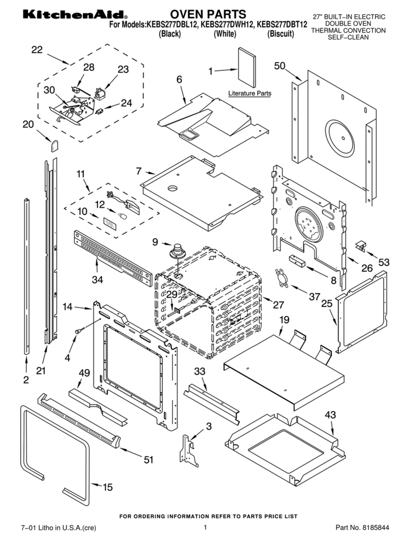 KitchenAid KEBS277DBL12 User manual