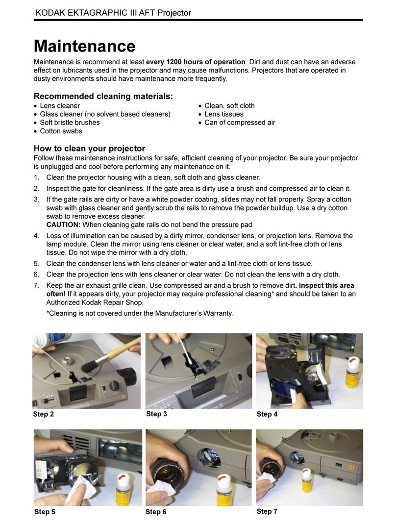Kodak EKTAGRAPHIC III User manual
