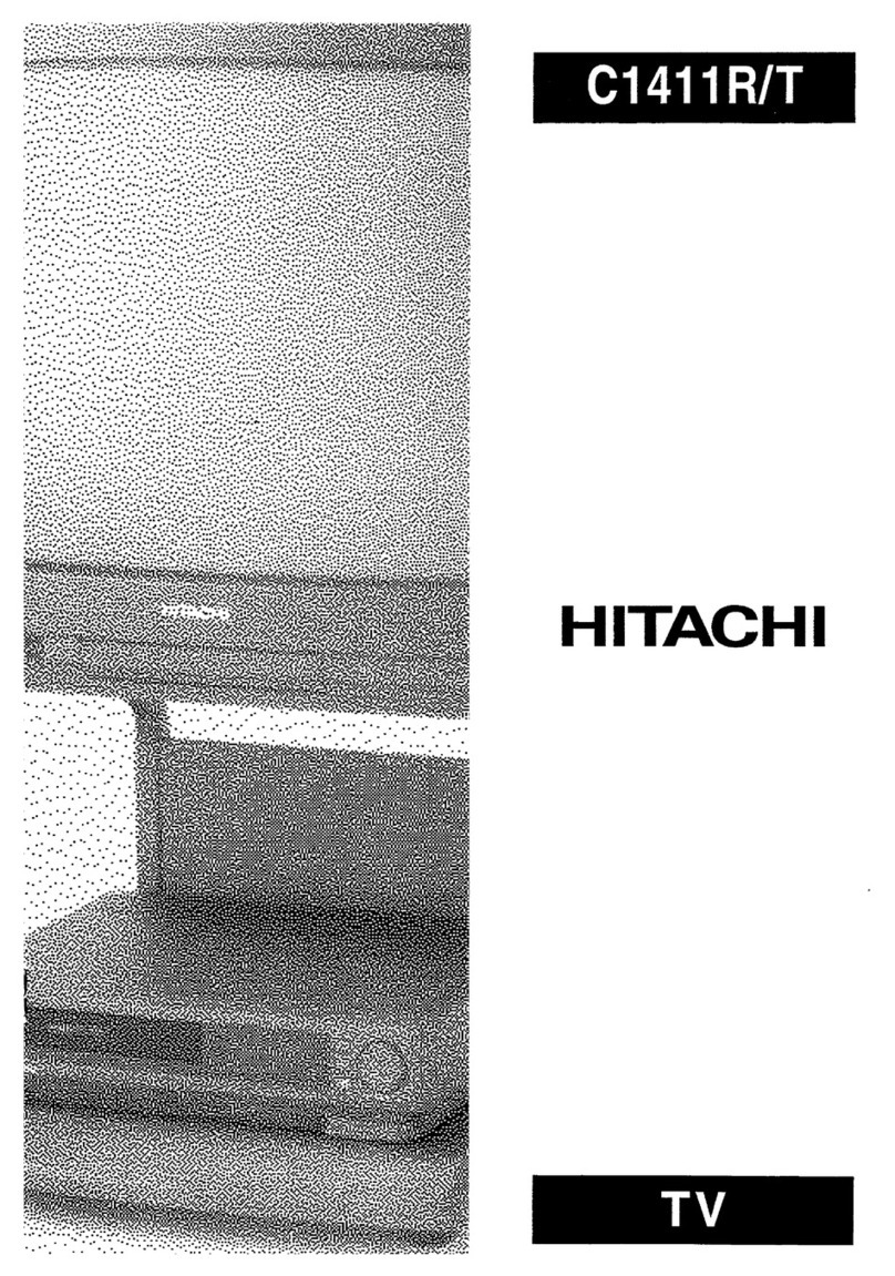 Hitachi C1411R User manual