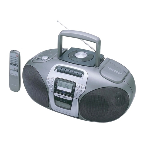 Hitachi CX55E operating guide