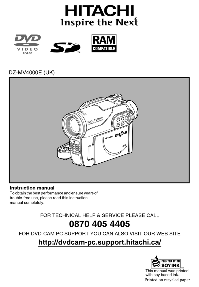 Hitachi DZ-MV4000E instruction manual