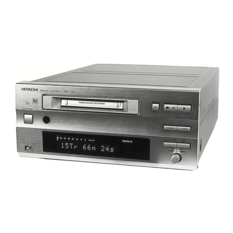 Hitachi HMDR50E User manual