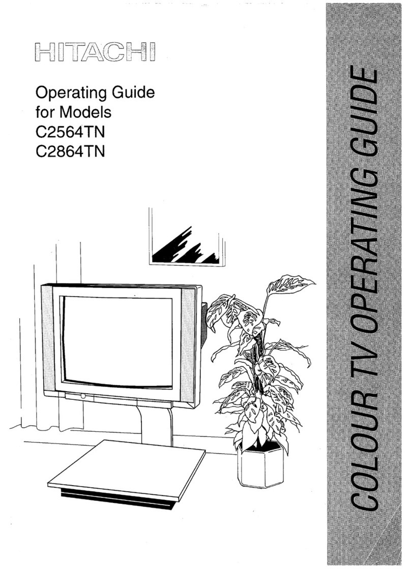 Hitachi C2564TN User manual
