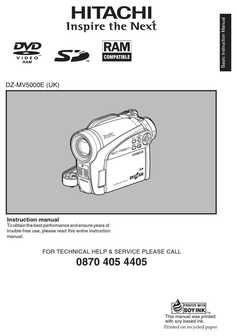 Hitachi DZMV5000E User manual