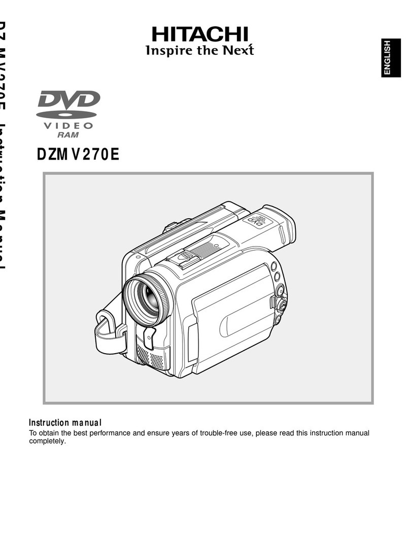 Hitachi DZMV270E User manual