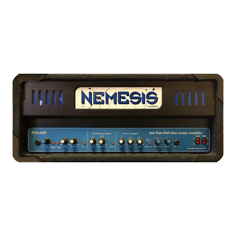 Eden NEMESIS NA-600 User manual