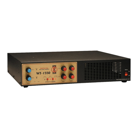 Eden World Tour WT1250 User manual