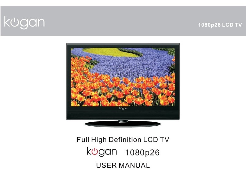 Kogan 1080p26 User manual Kogan 1080p26 User manual