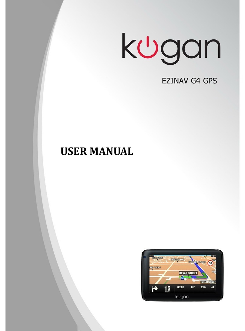 Kogan EZINAV G4 GPS user manual Kogan EZINAV G4 GPS user manual