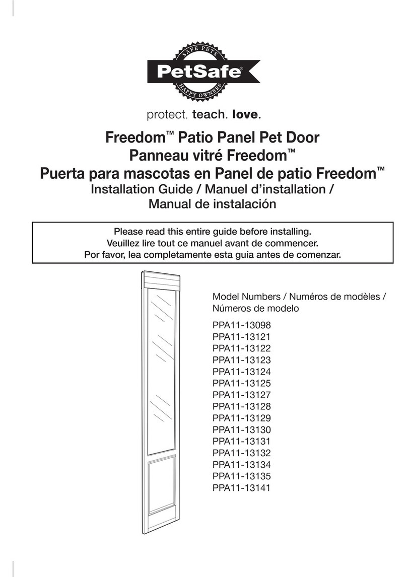 Petsafe Freedom PPA11-13098 installation guide