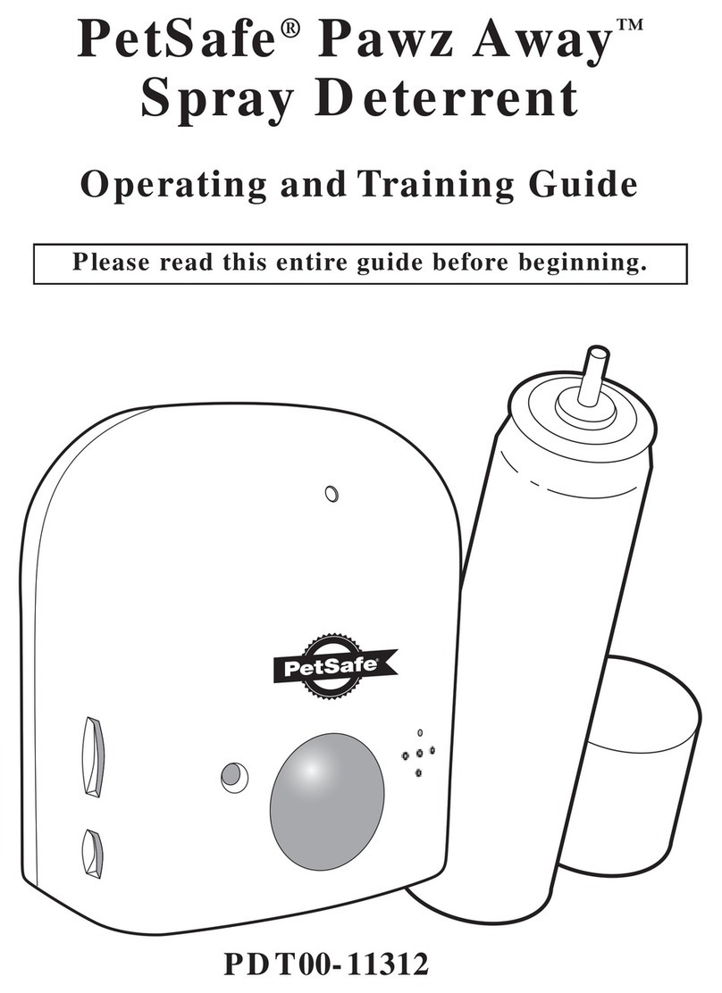 Petsafe PAWZ AWAY PDT00-11312 Setup guide