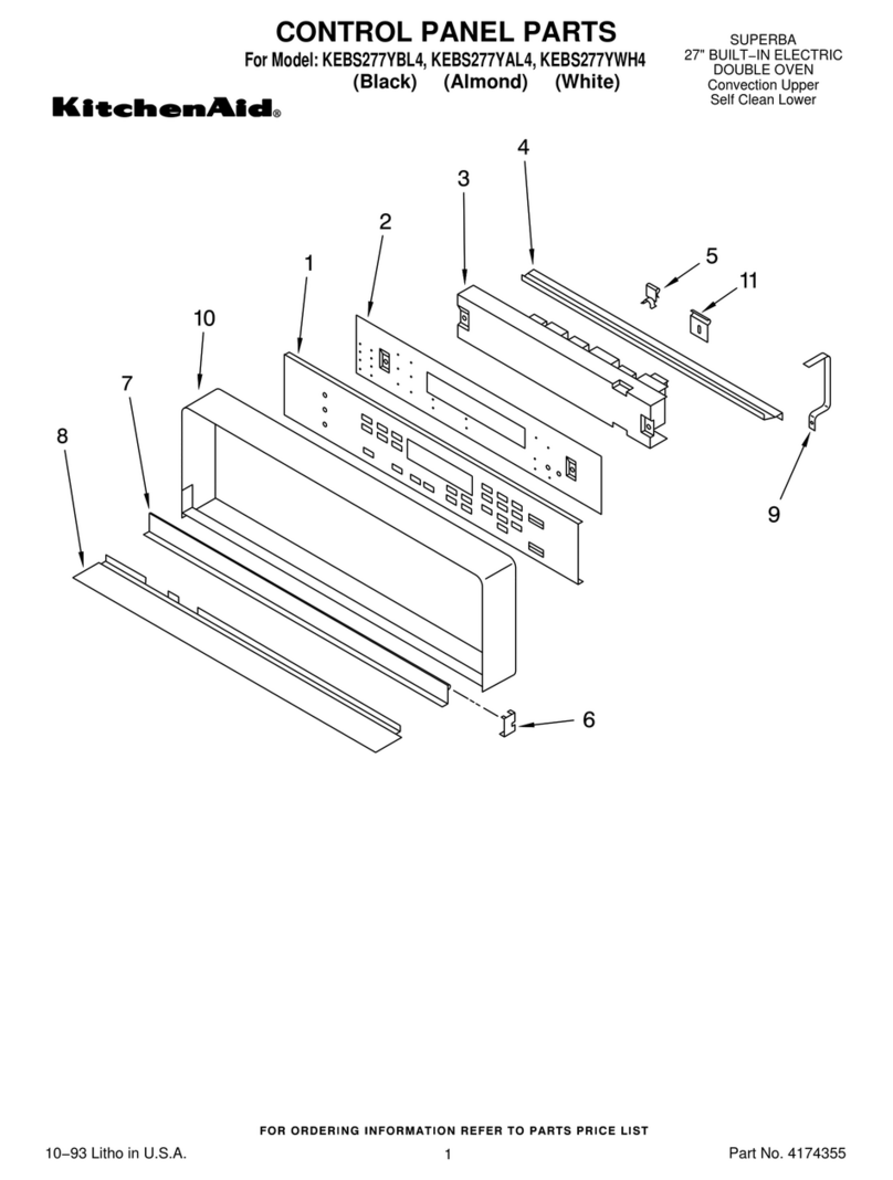 KitchenAid SUPERBA KEBS277YAL4 User manual