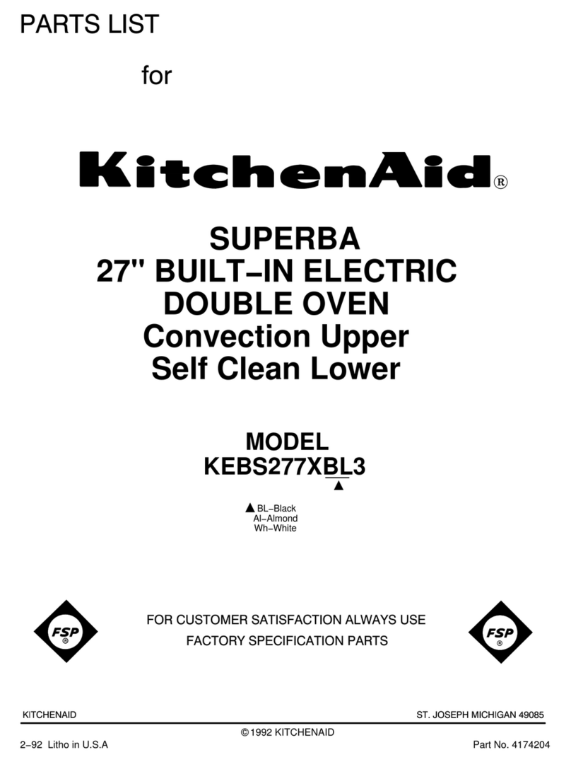 KitchenAid EBS277XBL3 parts list