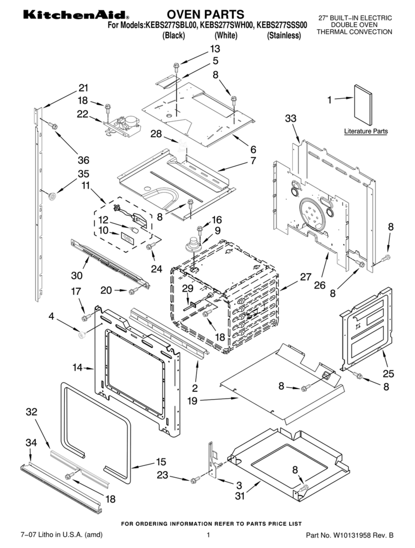 KitchenAid KEBS277SBL00 User manual