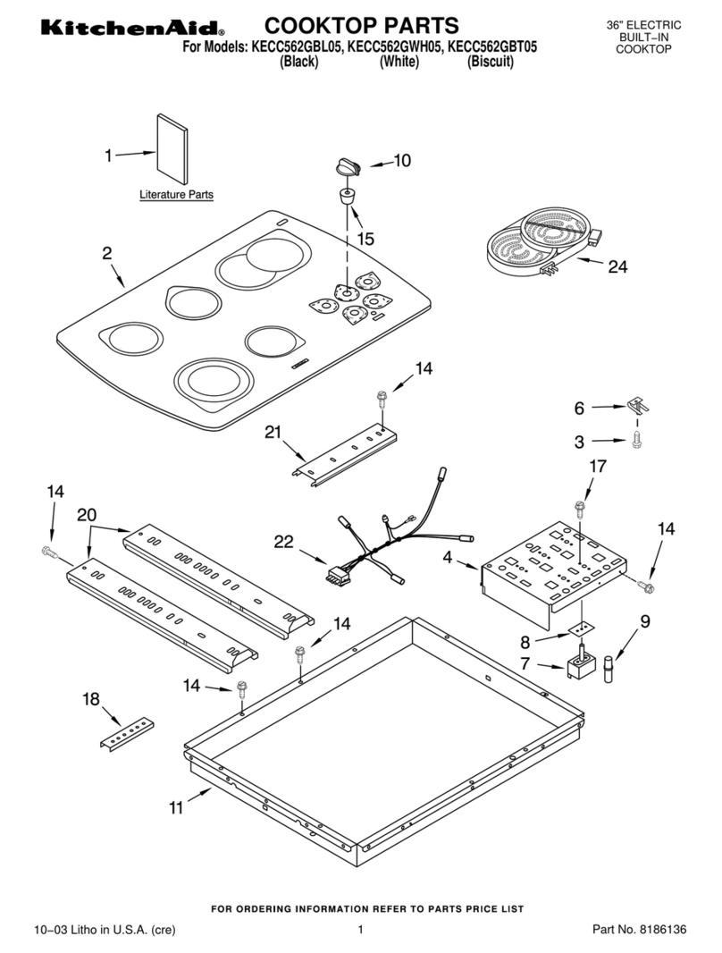 KitchenAid KECC562GBL05 User manual