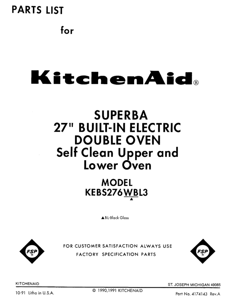 KitchenAid KEBS276WBL3 parts list