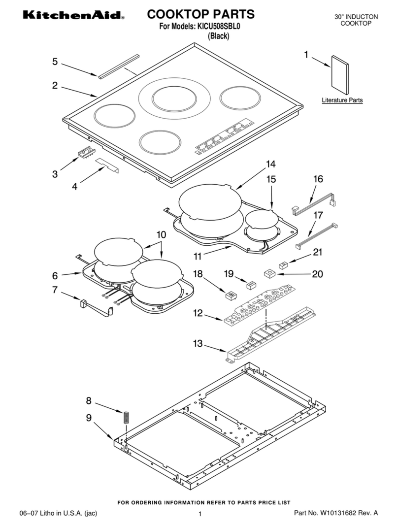 KitchenAid KICU508SBL0 User manual