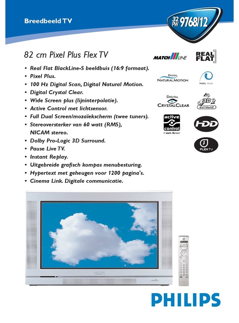 Philips Breedbeeld 32PW9768/12 User manual