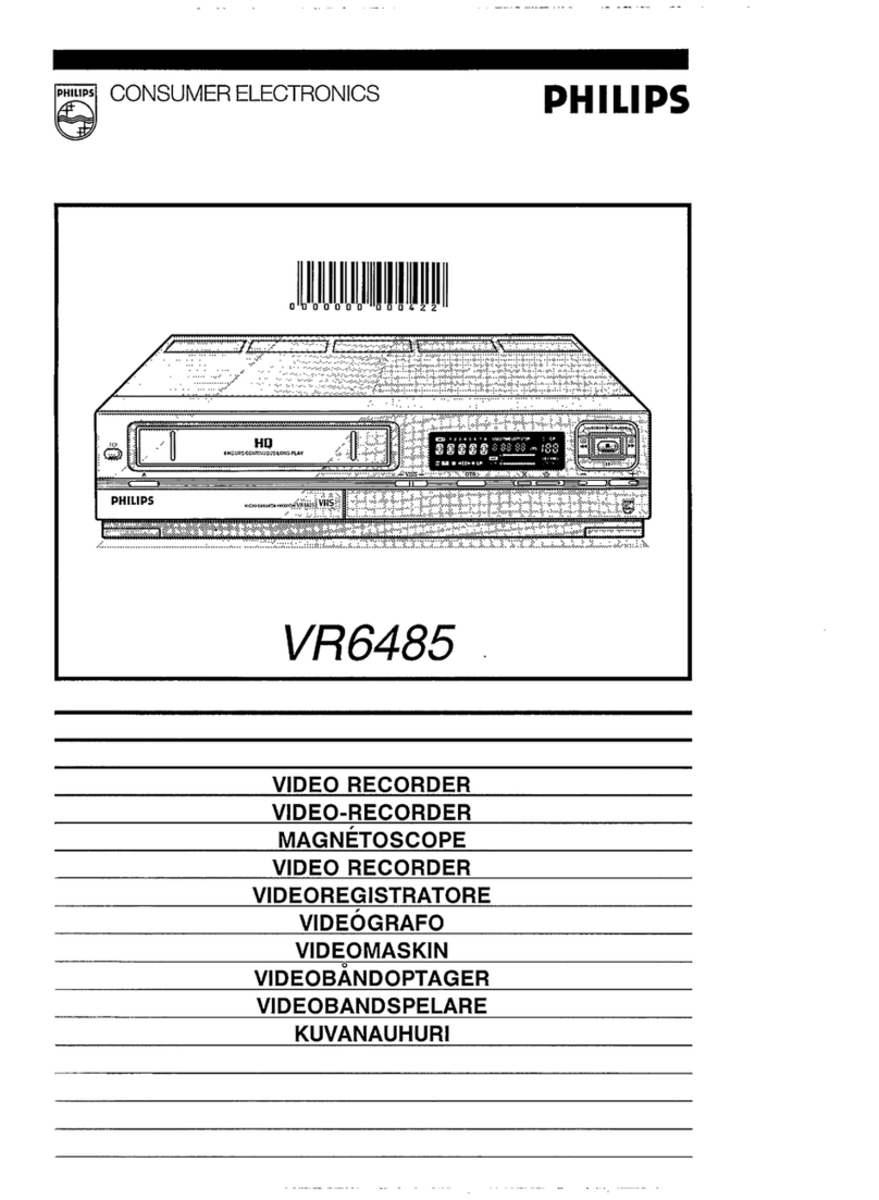 Philips VR6485 Quick start guide