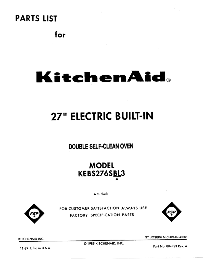 KitchenAid KEBS276SBL3 parts list