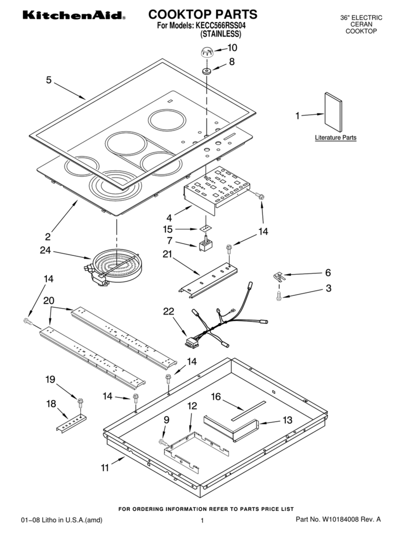 KitchenAid KECC566RSS04 User manual