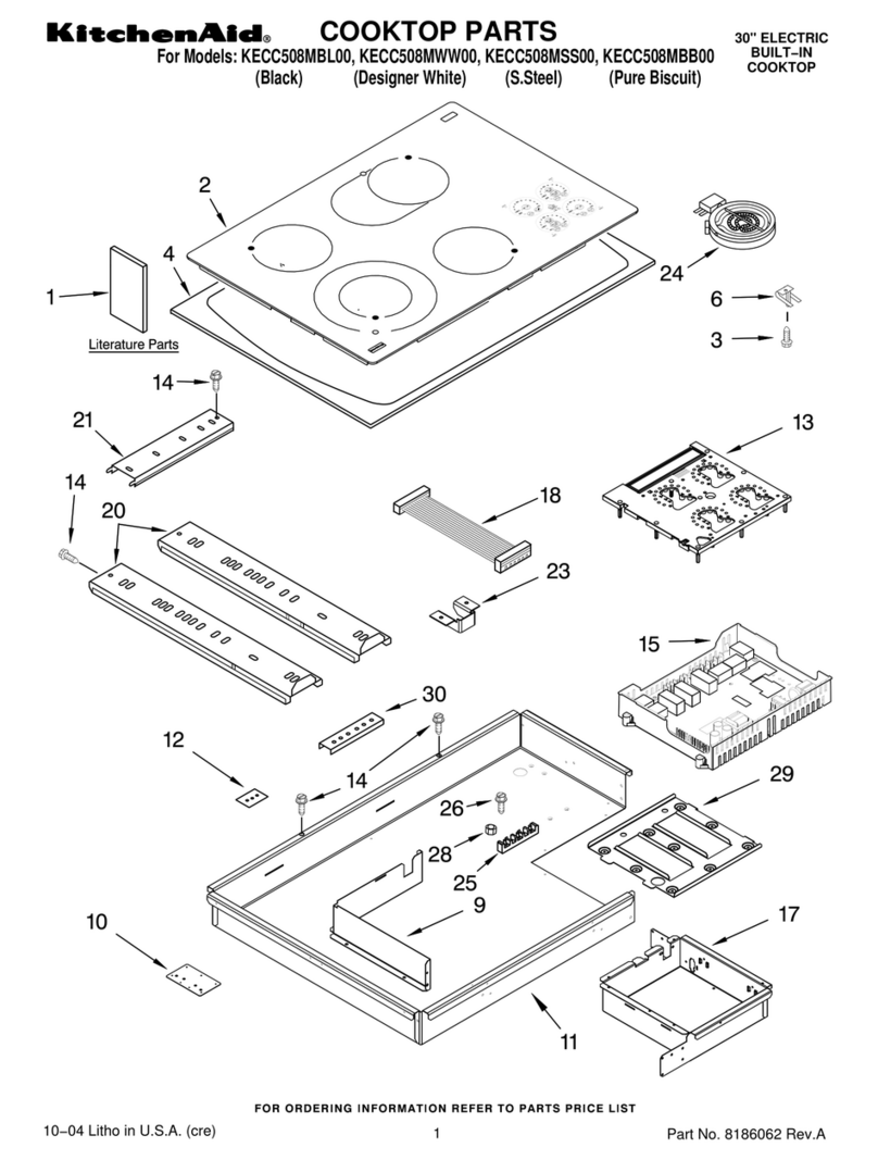 KitchenAid KECC508MBB00 User manual