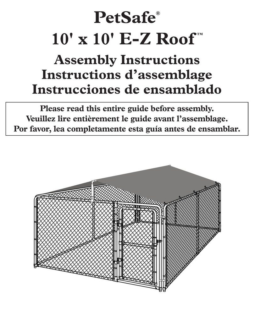 Petsafe E-Z Roof User manual