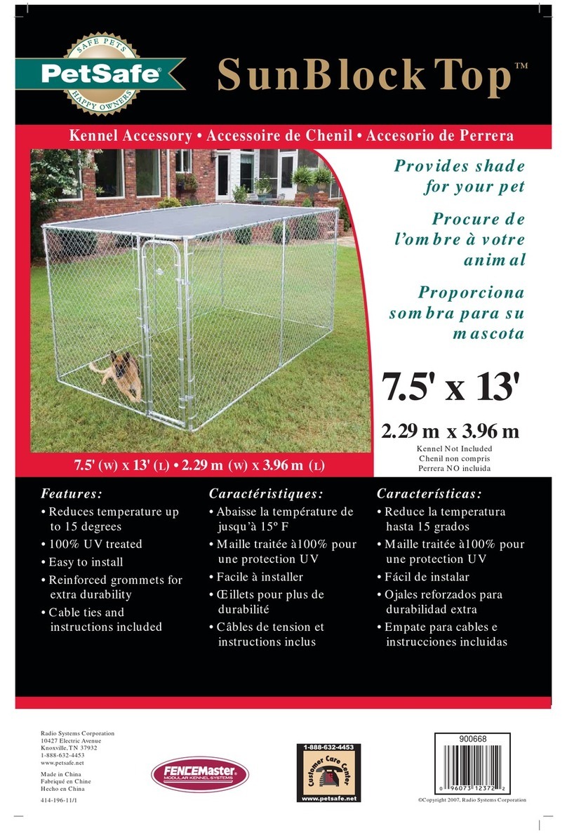 Petsafe SunBlock Top User manual