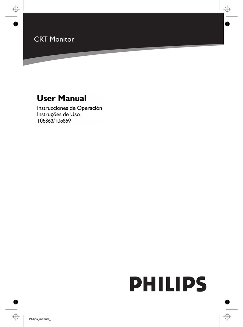 Philips 105S69 User manual