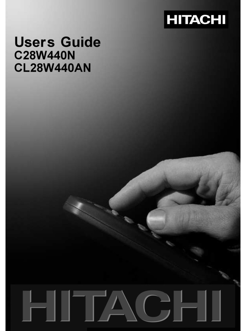 Hitachi CL28W440AN user guide