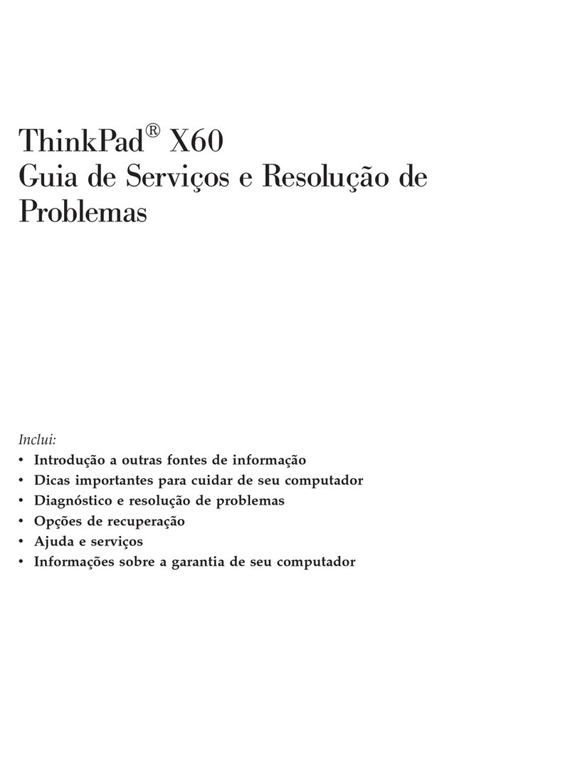 Lenovo THINKPAD X60S Training manual