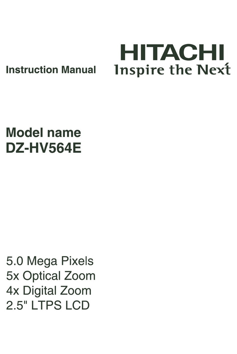 Hitachi DZ-HV564E User manual