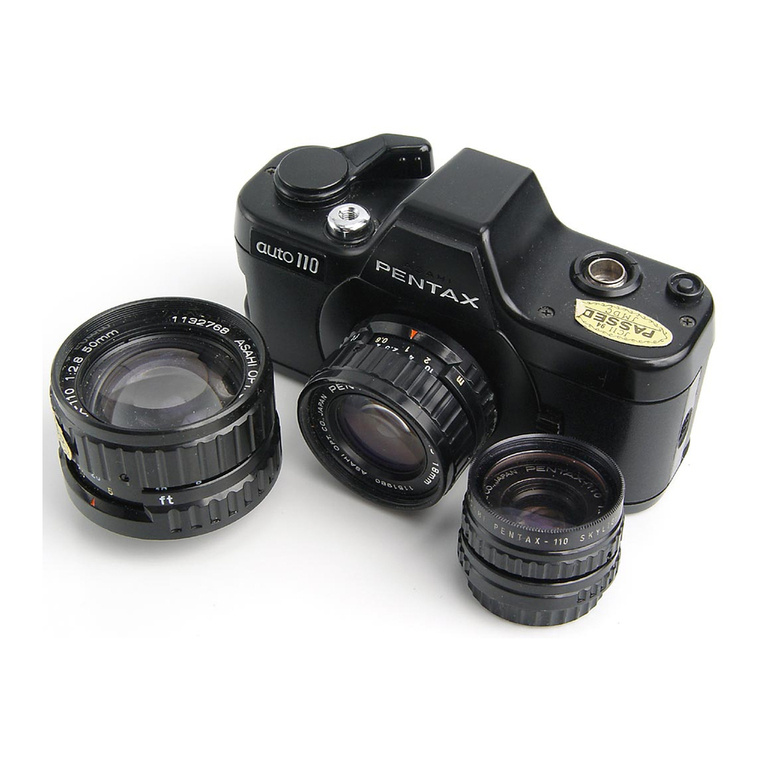 Pentax 110 operating manual