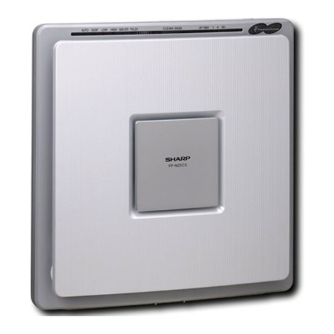 Sharp Plasmacluster FP-N25CX User manual