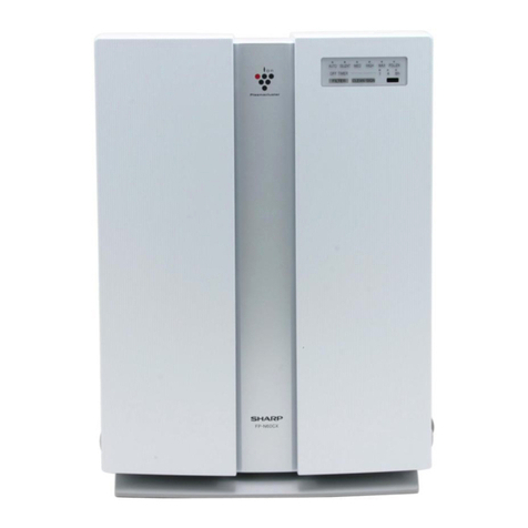 Sharp Plasmacluster FP-N60CX User manual