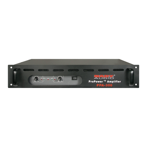 Nady Audio ProPower PPA-300 owner's manual