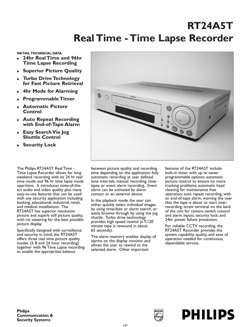 Philips RT24A5T s User manual